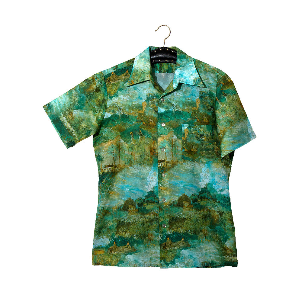Green Print Shirt